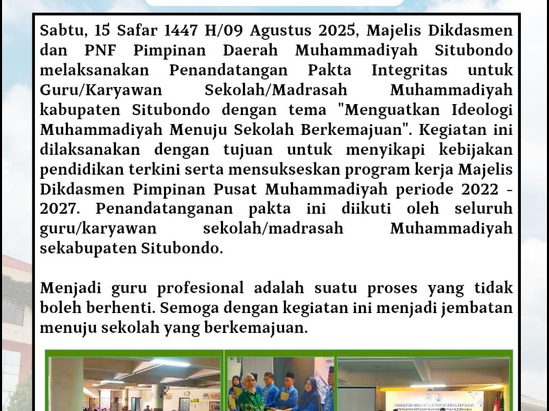 Penguatan Integritas