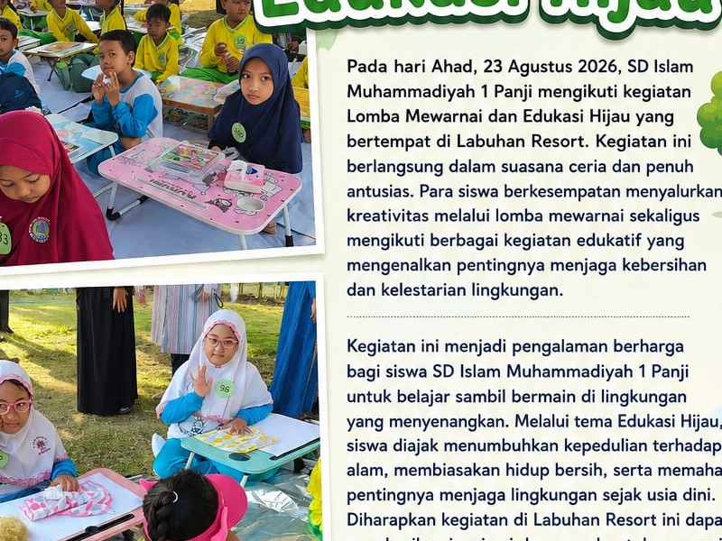 LOMBA MEWARNAI DI PASIR PUTIH